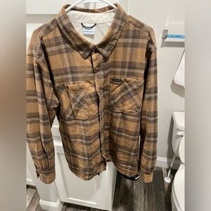 Columbia plaid shirt jacket